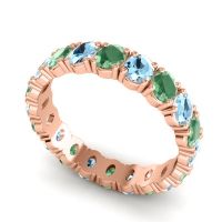Eternity Oval Vizala Band