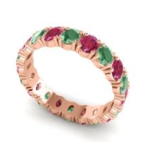 Eternity Oval Vizala Band