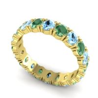 Eternity Oval Vizala Band