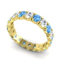Eternity Oval Vizala Band