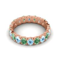 Eternity Oval Vizala Band
