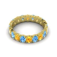 Eternity Oval Vizala Band