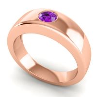 Men's Bezel Set Tapered 7mm Band