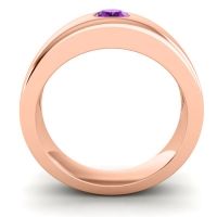 Men's Bezel Set Tapered 7mm Band