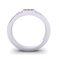 Simple Pave Square Peta Ring