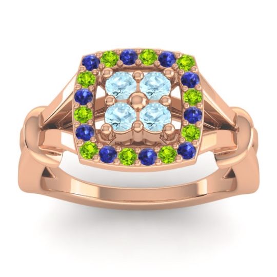 Simple Pave Cushion Pattaka Ring