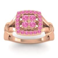 Pink Tourmaline Fashion Ring In 14K Rose Gold – Pattaka Simple Ring