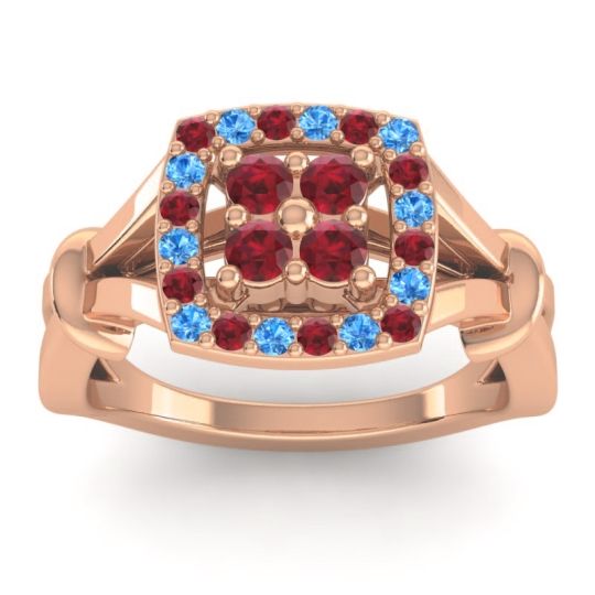 Simple Pave Cushion Pattaka Ring