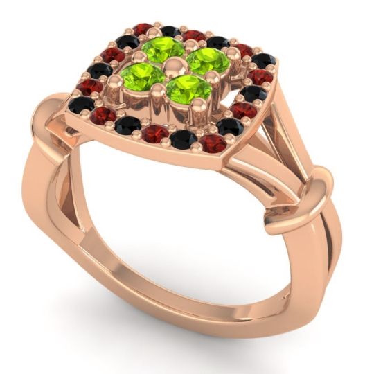 Simple Pave Cushion Pattaka Ring