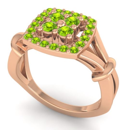 Simple Pave Cushion Pattaka Ring