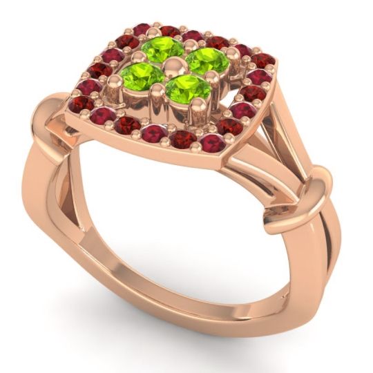 Simple Pave Cushion Pattaka Ring