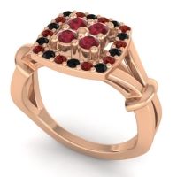 Simple Pave Cushion Pattaka Ring