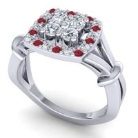 Simple Pave Cushion Pattaka Ring