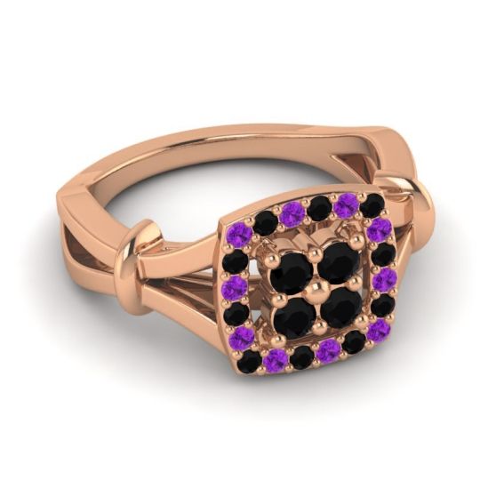 Simple Pave Cushion Pattaka Ring