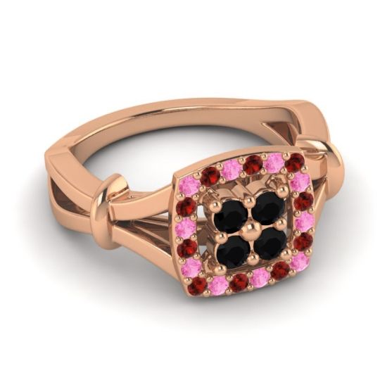 Simple Pave Cushion Pattaka Ring