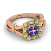 Simple Pave Cushion Pattaka Ring
