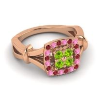 Simple Pave Cushion Pattaka Ring