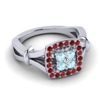 Simple Pave Cushion Pattaka Ring