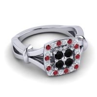 Simple Pave Cushion Pattaka Ring