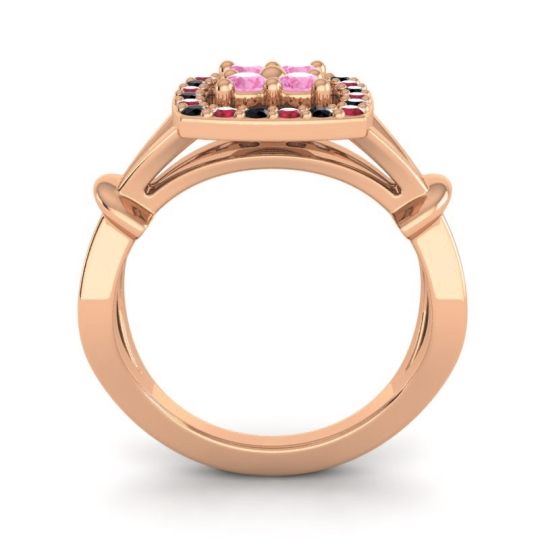 Simple Pave Cushion Pattaka Ring