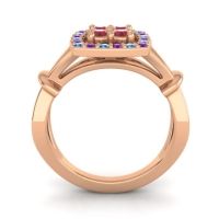 Simple Pave Cushion Pattaka Ring