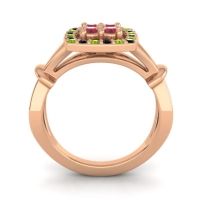 Simple Pave Cushion Pattaka Ring