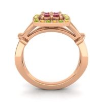 Simple Pave Cushion Pattaka Ring
