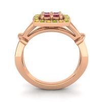 Simple Pave Cushion Pattaka Ring