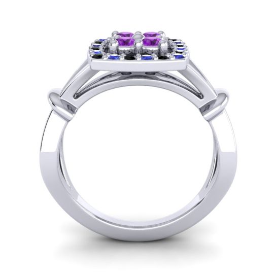 Simple Pave Cushion Pattaka Ring