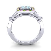 Simple Pave Cushion Pattaka Ring