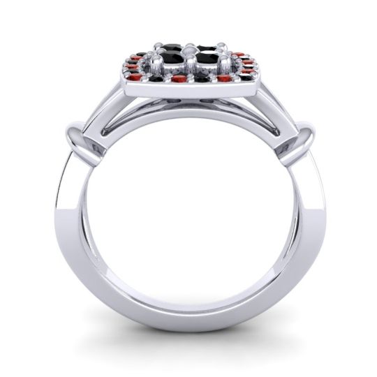 Simple Pave Cushion Pattaka Ring