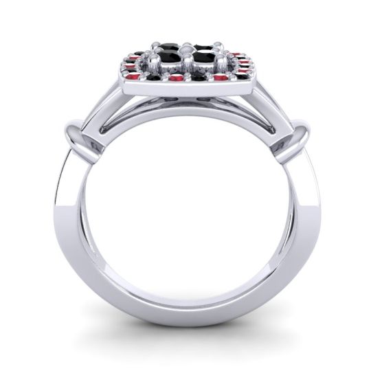 Simple Pave Cushion Pattaka Ring
