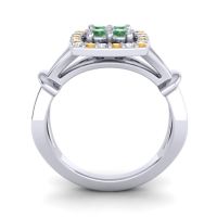 Simple Pave Cushion Pattaka Ring