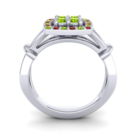 Simple Pave Cushion Pattaka Ring