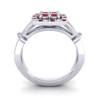 Simple Pave Cushion Pattaka Ring