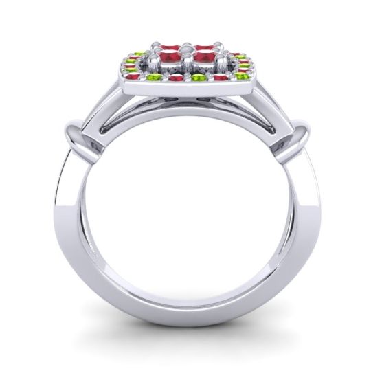 Simple Pave Cushion Pattaka Ring