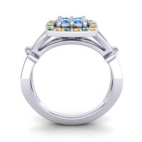 Simple Pave Cushion Pattaka Ring