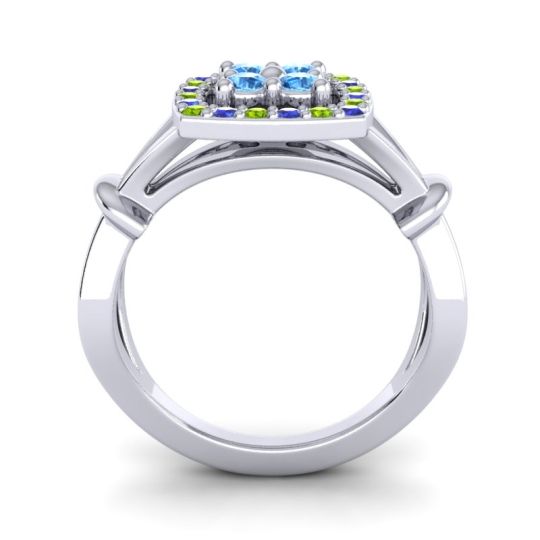 Simple Pave Cushion Pattaka Ring