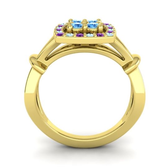 Simple Pave Cushion Pattaka Ring