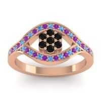 Simple Floral Pave Siktha Ring