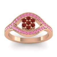 Simple Floral Pave Siktha Ring