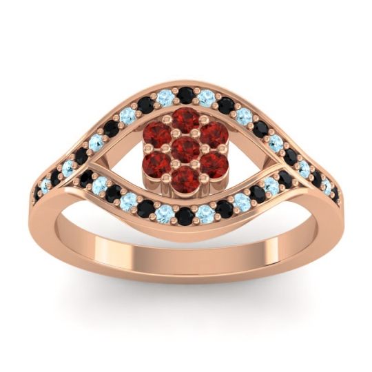 Simple Floral Pave Siktha Ring