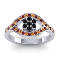 Simple Floral Pave Siktha Ring