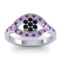 Simple Floral Pave Siktha Ring