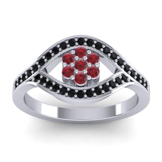 Simple Floral Pave Siktha Ring