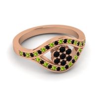 Simple Floral Pave Siktha Ring