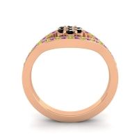 Simple Floral Pave Siktha Ring