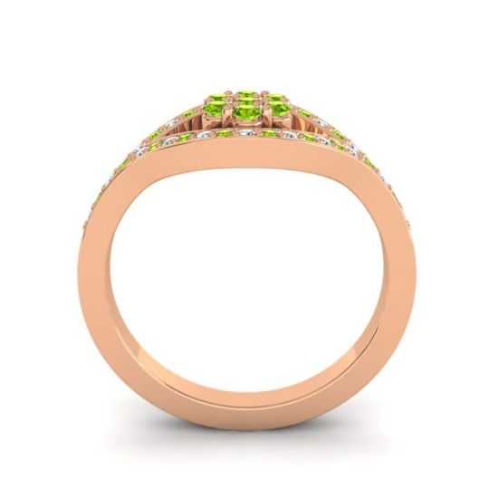 Simple Floral Pave Siktha Ring
