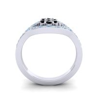 Simple Floral Pave Siktha Ring