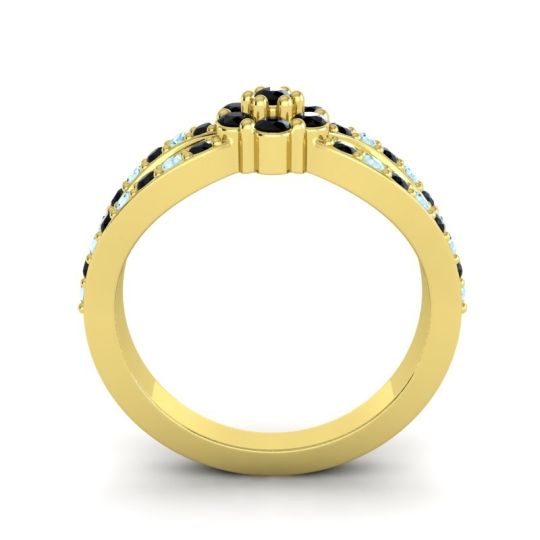 Simple Floral Pave Kalikda Ring